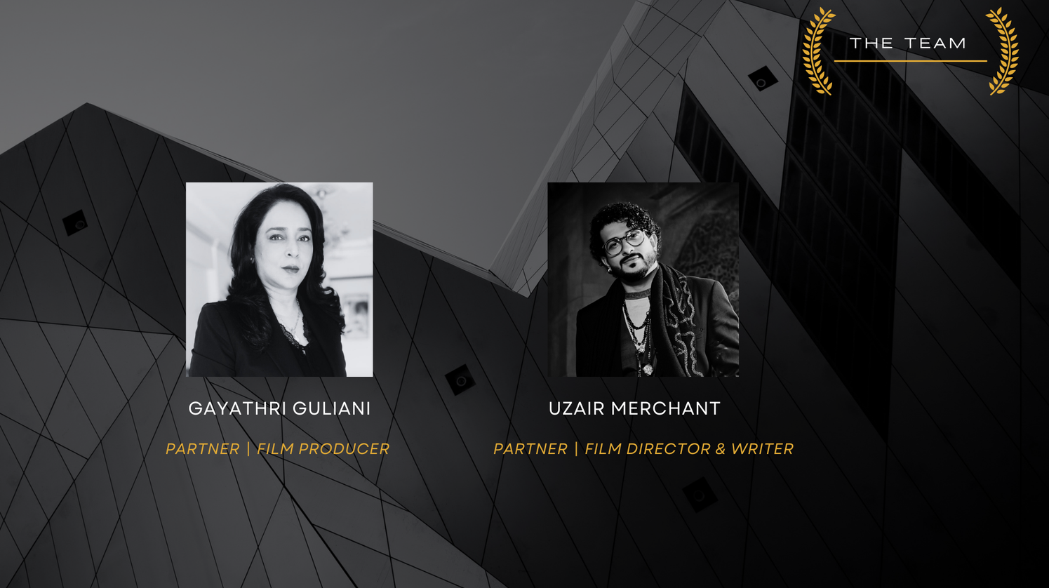 K2 Media Capital Team - Gayathiri Guliani and Uzair Merchant